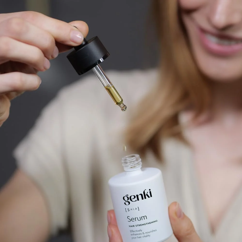 Сироватка Genki Haircare Зміцнююча 50 мл з 5-ALA та Кофеїном, фото №3
