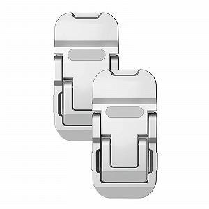 Подставка для ноутбука портативная алюминиевая складная регулируемая по высоте держатель для ноутбука аксессуары для ноутбука клапан высоты Messbook 2 шт - Фото 1