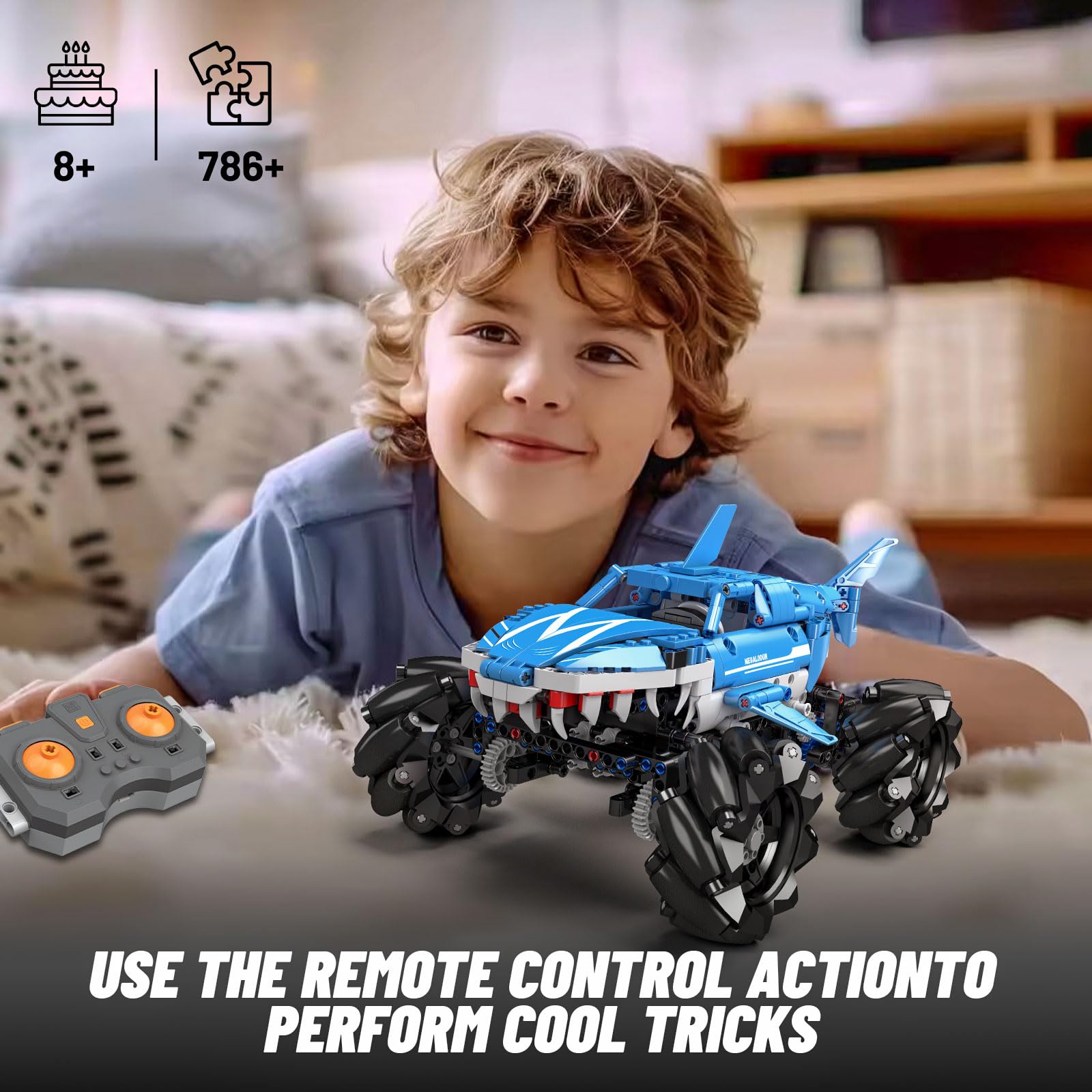 Конструктор Mould King Technick Модель monster truck 18032 786 частин, фото №2