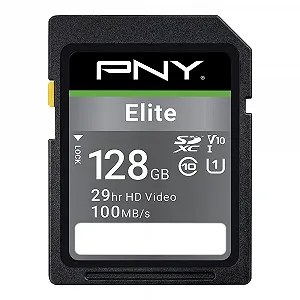 Купити Карта пам'яті SDXC PNY Elite 128 ГБ Class 10 UHS-I U1 100 МБ/с - Фото 1 Карта пам'яті SDXC PNY Elite 128 ГБ Class 10 UHS-I U1 100 МБ/с - Фото 1