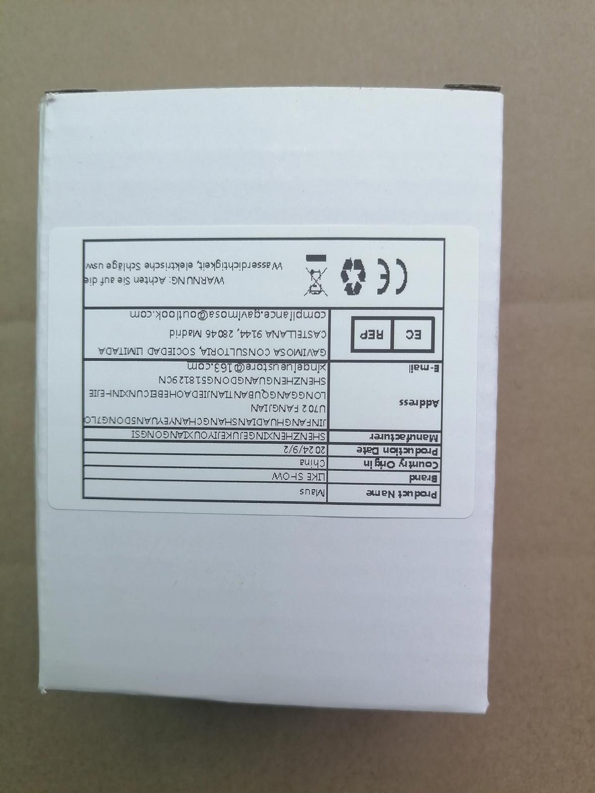 Мышь Беспроводная LIKE SHOW Форма Хомяка 1200DPI розовая, фото №2