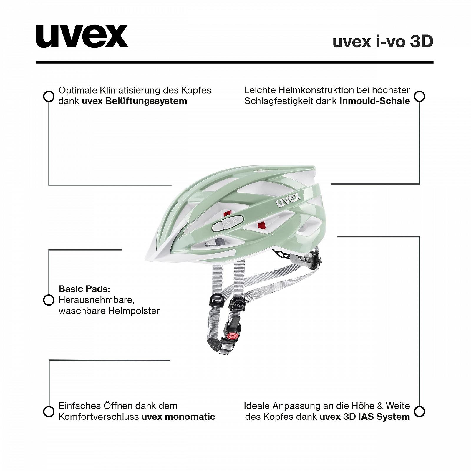 Шолом uvex i-vo 3D, фото №6
