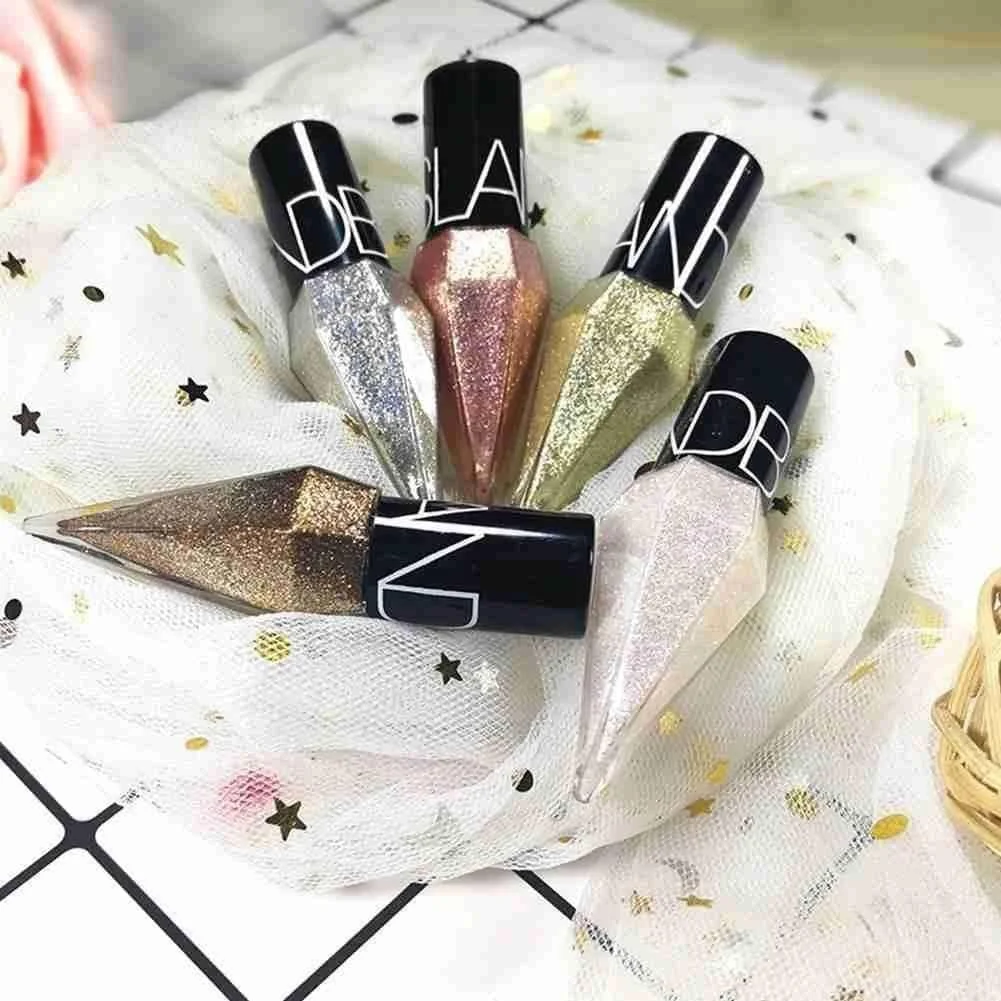 Тіні Рідкі Перламутрові з Блискітками, фото №3