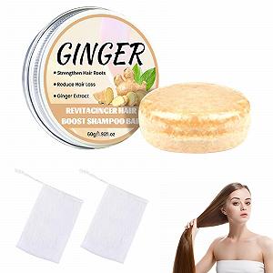 Твердий шампунь Ginger Hair Regrowth проти випадіння волосся - Фото 1