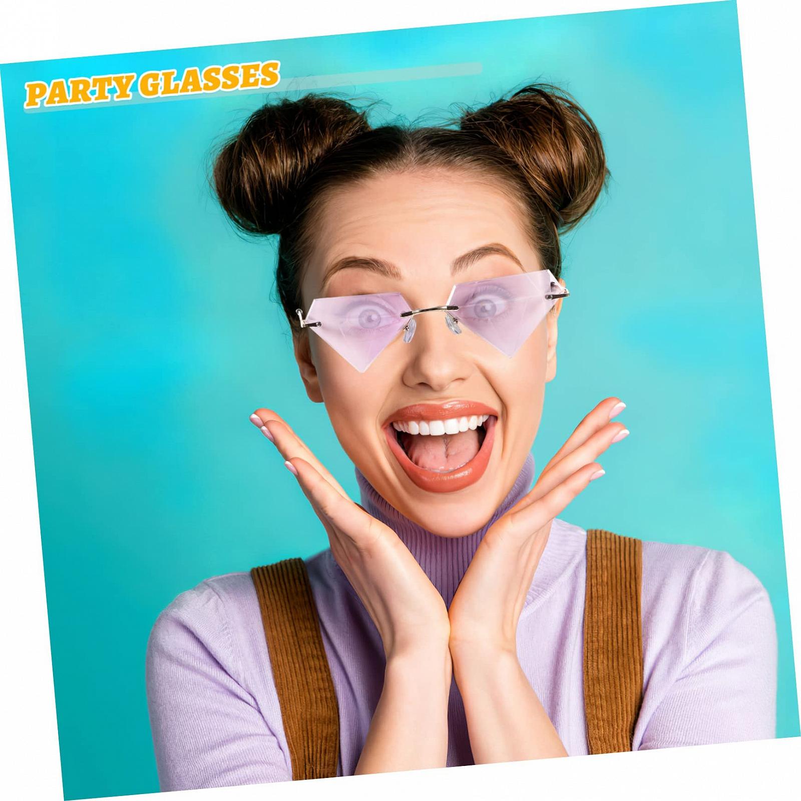 Сонцезахисні окуляри VALICLUD Діамантоподібні Фіолетовий, фото №5