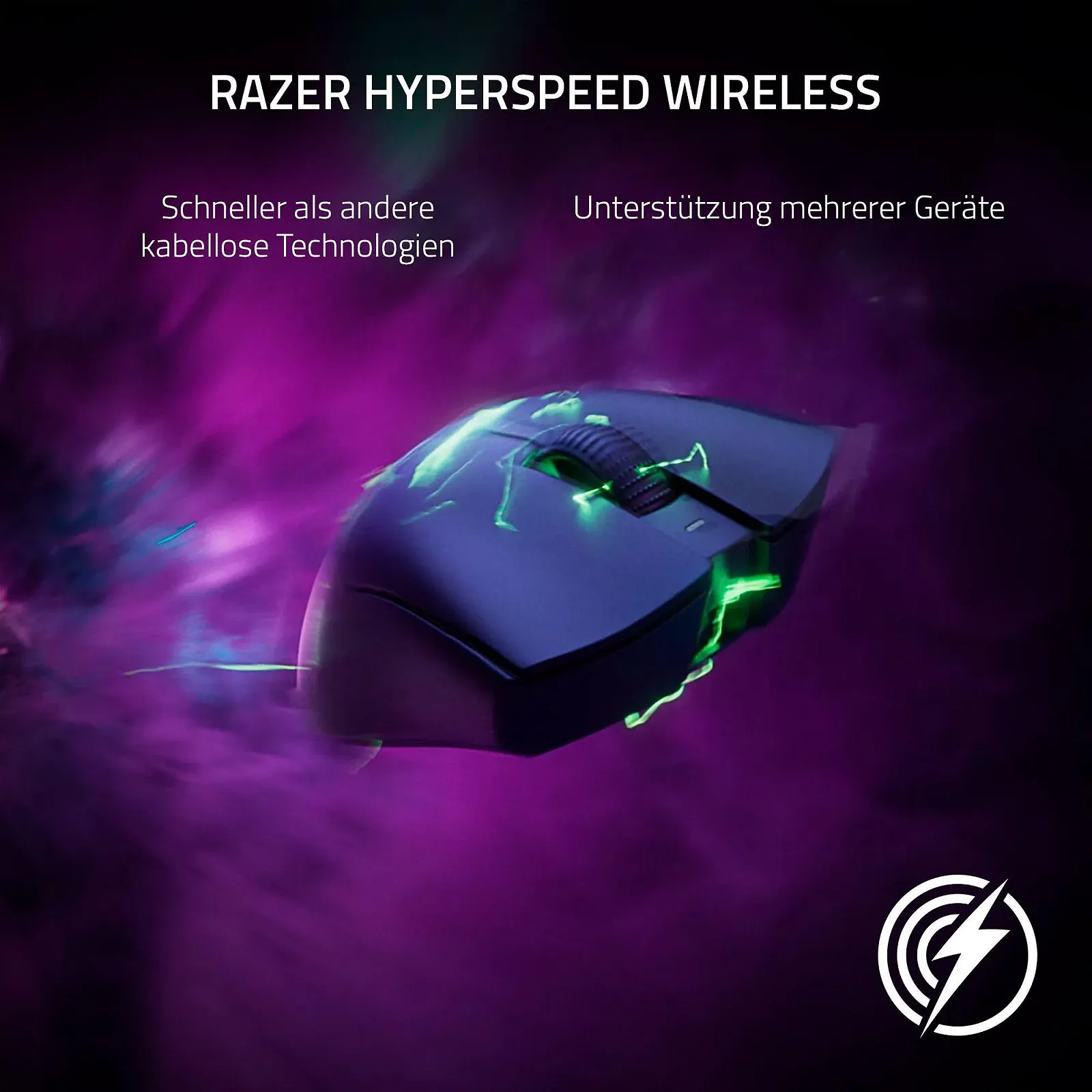 Мышь Razer DeathAdder V3 Pro Беспроводная Эргономичная Esports 64 г, Focus Pro 30K Optical Sensor, Mouse Switch Gen-3, HyperSpeed Wireless, белая, фото №8