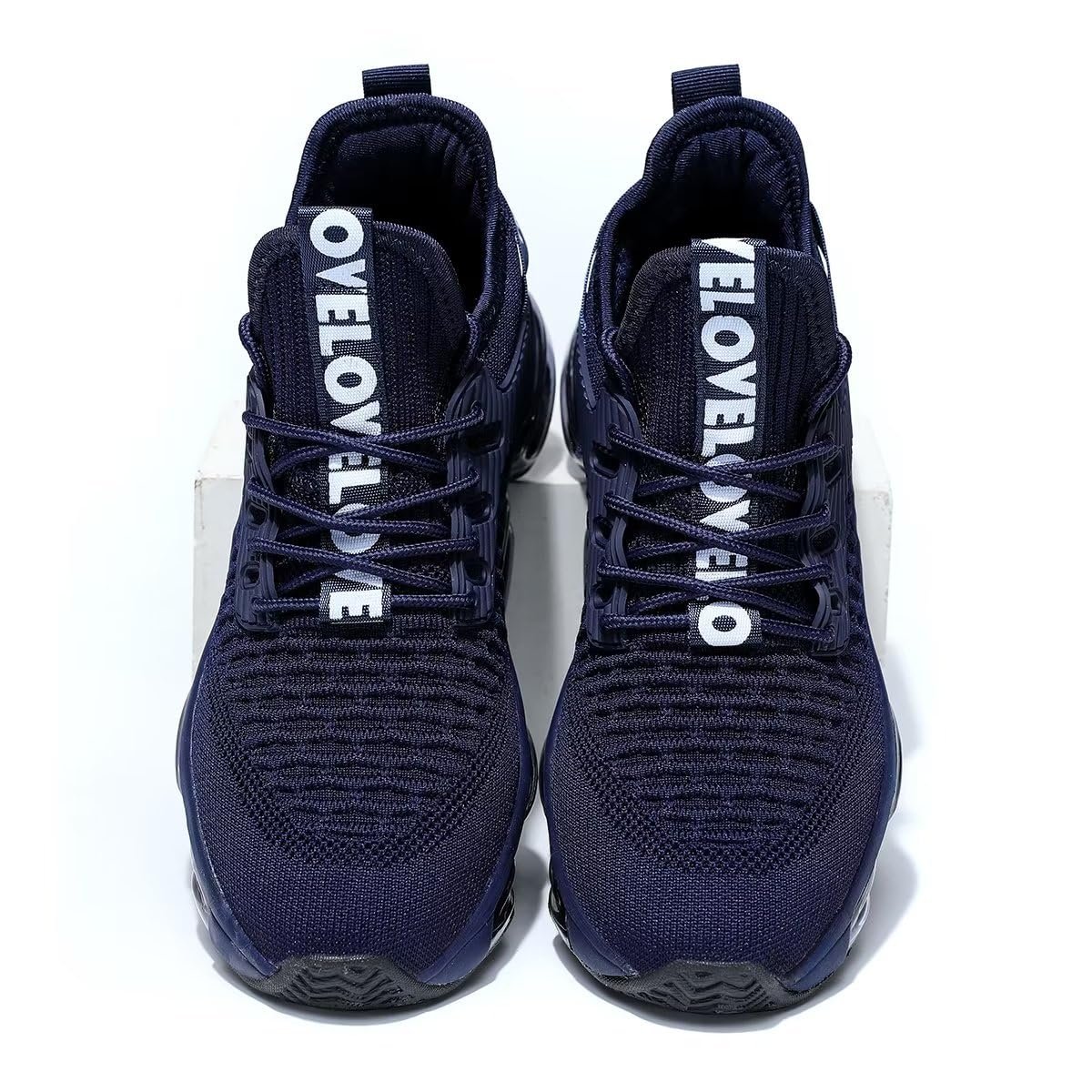 Черевики чоловічі з повітряною подушкою для бігу модні повсякденні дихаючі для ходьби тенісні спортивні, фото №7