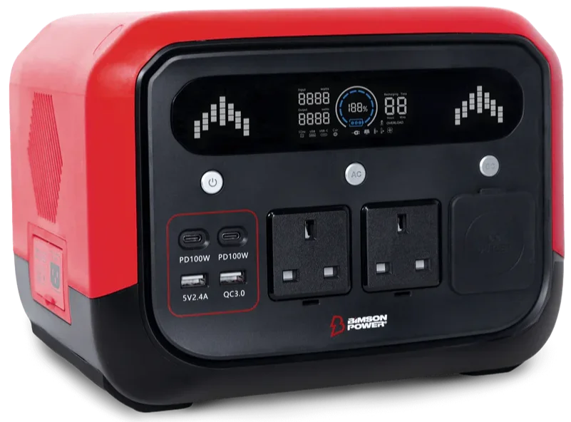 Зарядна станція Bimson Power BP700PPS 1400 Вт / 700 Вт / 512 Вт*год / LiFePO4 / Швидка зарядка 1 година, фото №3