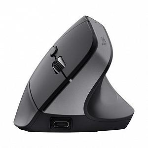 Купити Мышка Trust Bayo+ Ergonomic Wireless/Bluetooth Black (25146) - Фото 1 Мышка Trust Bayo+ Ergonomic Wireless/Bluetooth Black (25146) - Фото 1