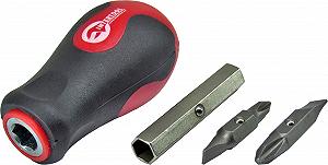 Викрутка Intertool 4в1 з насадками VT-1010 - Фото 1