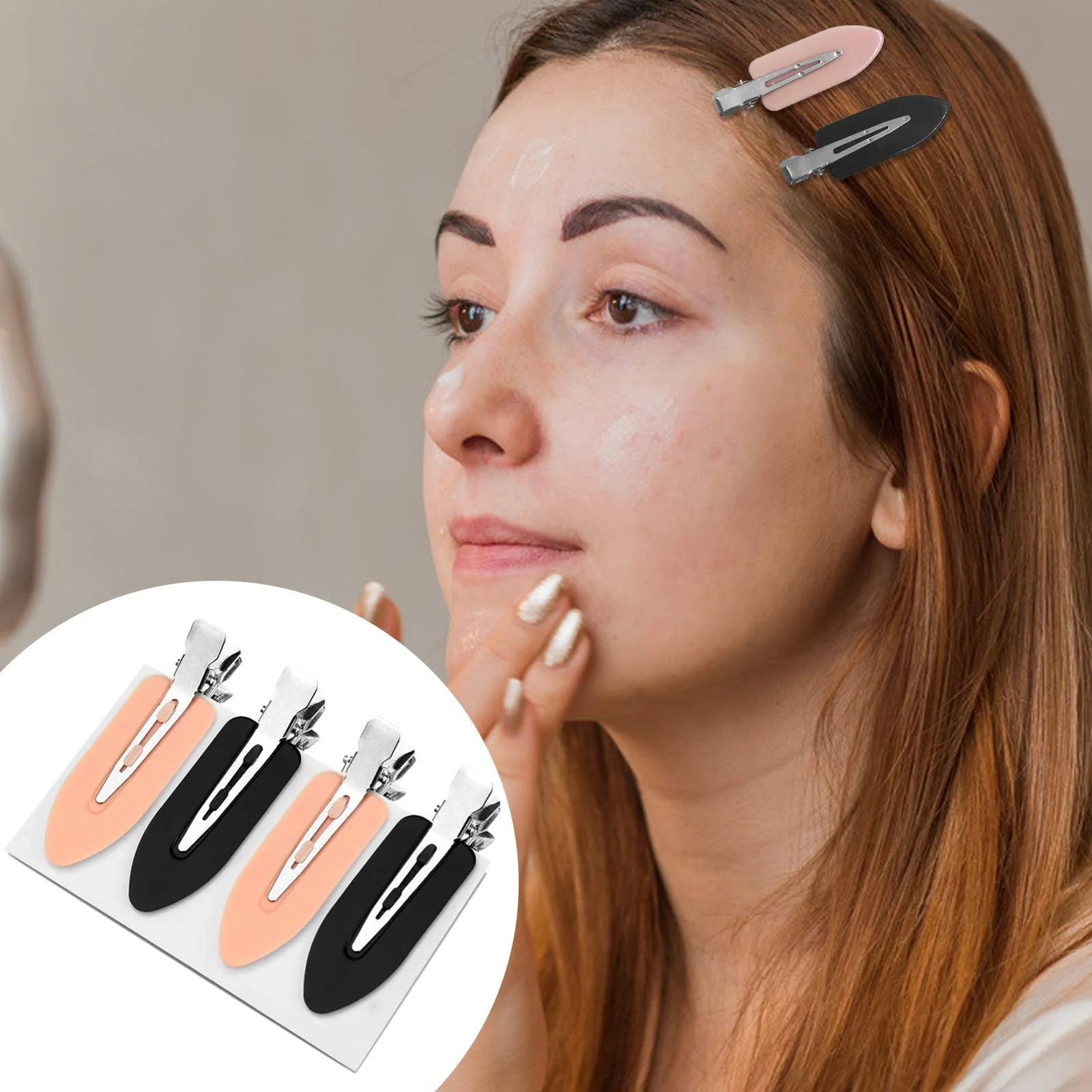 Пов'язка на голову для спа-процедур SourceTon, 6 шт, фото №3