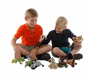 Плюшевая игрушка Зебра Wild Republic CK lil's 15 см synthetic.ua - Фото 1