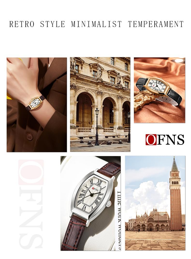 Жіночий годинник Квадратний, Золотий, Кавовий срібний, фото №6 Жіночий годинник Квадратний, Золотий, Кавовий срібний, фото №6