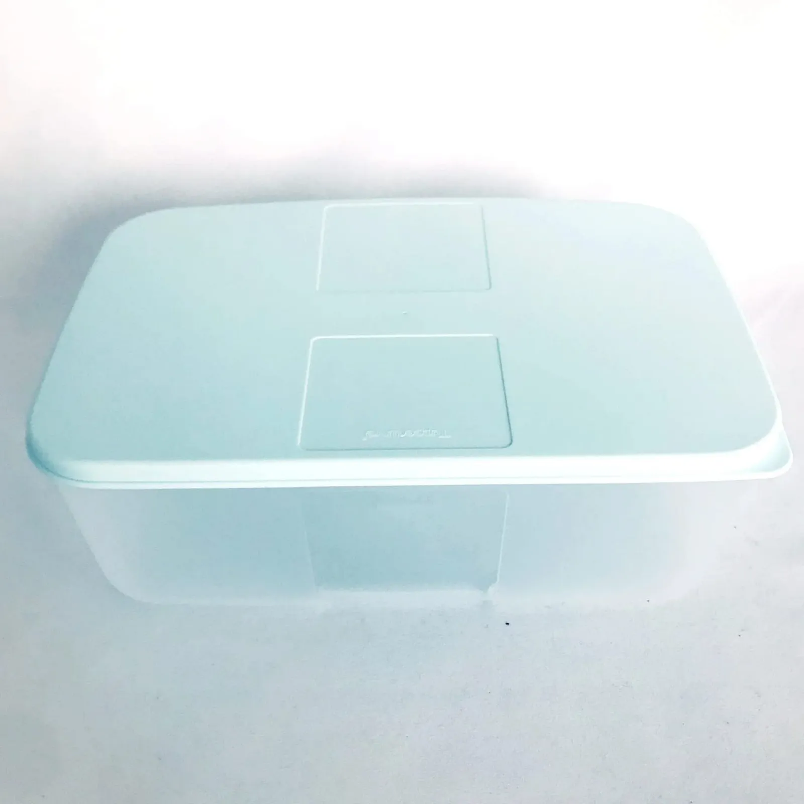 Ємність Tupperware Fridge System Fresh System прямокутний з кришкою 1.5 L М'ятний прозорий, фото №2 Ємність Tupperware Fridge System Fresh System прямокутний з кришкою 1.5 L М'ятний прозорий, фото №2