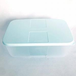 Ємність Tupperware Fridge System Fresh System прямокутний з кришкою 1.5 L М'ятний прозорий synthetic.ua - Фото 1