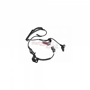 Датчик частоти обертання колеса METZGER 09001460 для MITSUBISHI, передня вісь справа - Фото 1