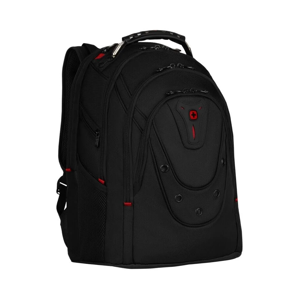 Рюкзак для ноутбука WENGER Ibex 606493 Deluxe 14-16" 26 л Черный, фото №1 Рюкзак для ноутбука WENGER Ibex 606493 Deluxe 14-16" 26 л Черный, фото №1