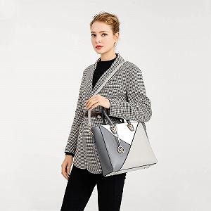 Сумка Miss Lulu Середня V-подібний дизайн Багато відділень synthetic.ua - Фото 1