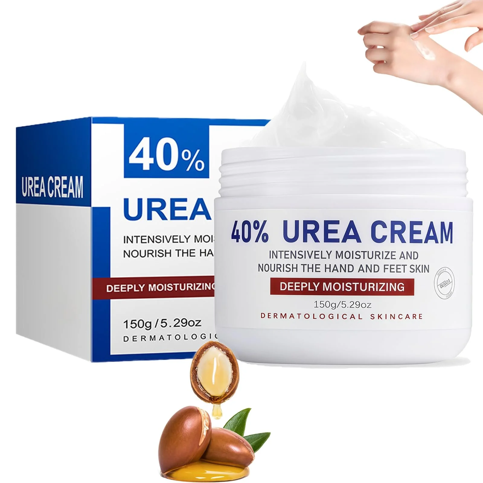 Крем для ног с мочевиной 40% против мозолей и потрескавшихся пяток 150 г, фото №1