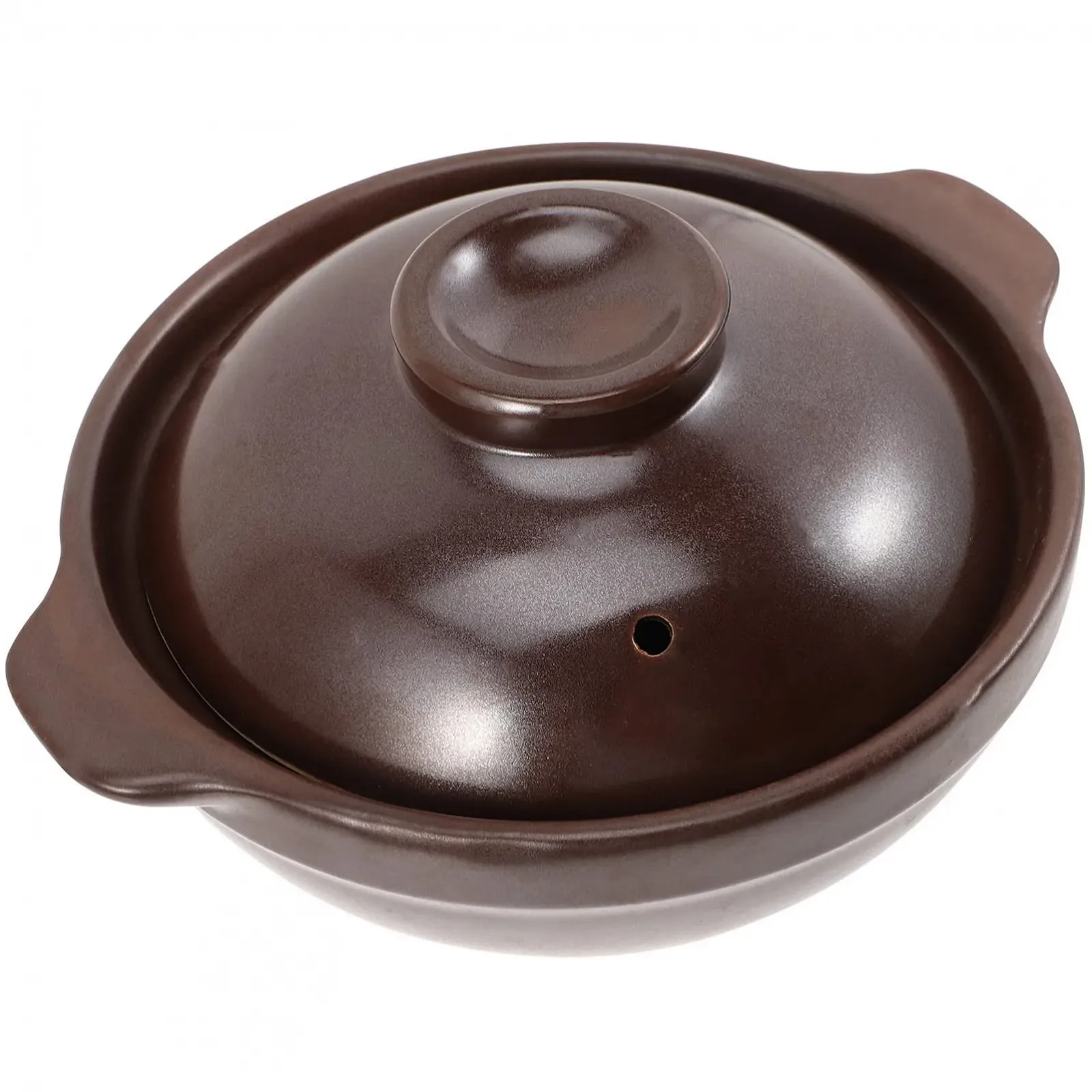 Горшок UKCOCO маленький керамический с крышкой для супа и лапши., фото №1 Горшок UKCOCO маленький керамический с крышкой для супа и лапши., фото №1