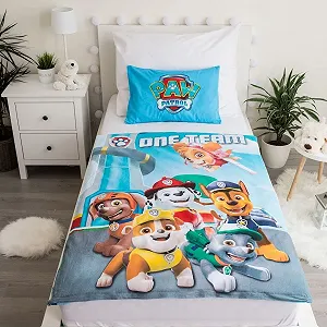 Дитяча постільна білизна Jerry Fabrics PAW Patrol PP201 100 x 135 см synthetic.ua - Фото 1