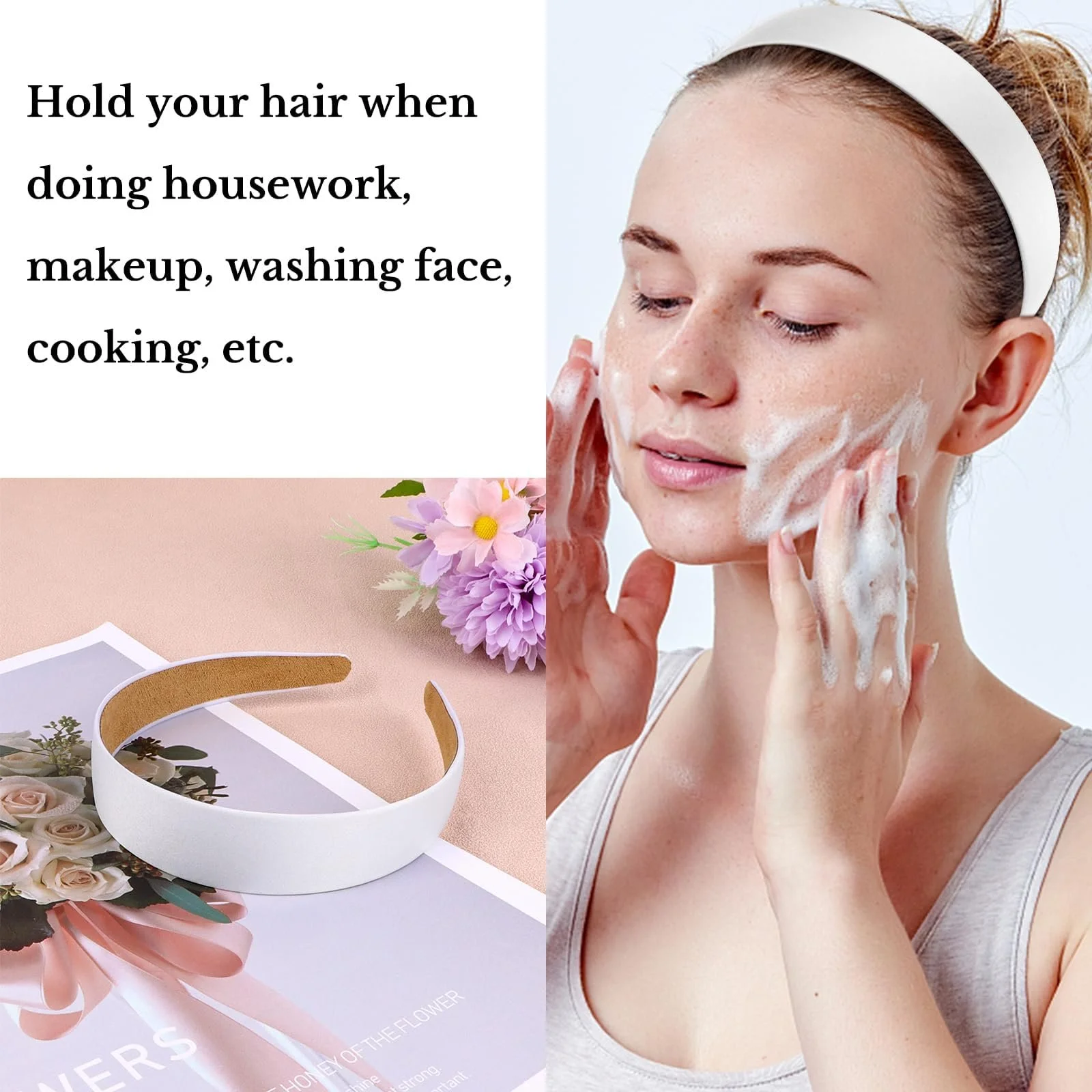 Обруч широкий женский 3 см, фото №4 Обруч широкий женский 3 см, фото №4