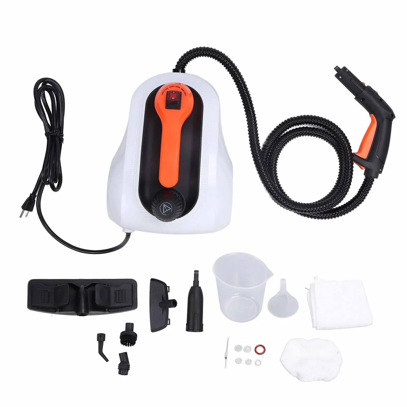 Пароочисник портативний 1800W 5 бар 1.6 л Багатофункціональний (EU Plug), фото №6