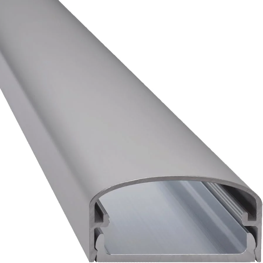 Кабельний канал алюмінієвий 100 x 2,6 см Сріблястий, фото №1 Кабельний канал алюмінієвий 100 x 2,6 см Сріблястий, фото №1