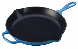 Сковорідка Le Creuset Signature з залізною ручкою, 11-3/4 дюйми, Марсель - Фото 1