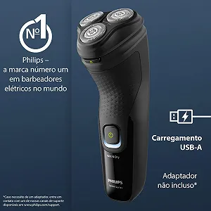 Електробритва Philips Shaver 3000X X3021/00 для вологого та сухого гоління synthetic.ua - Фото 1