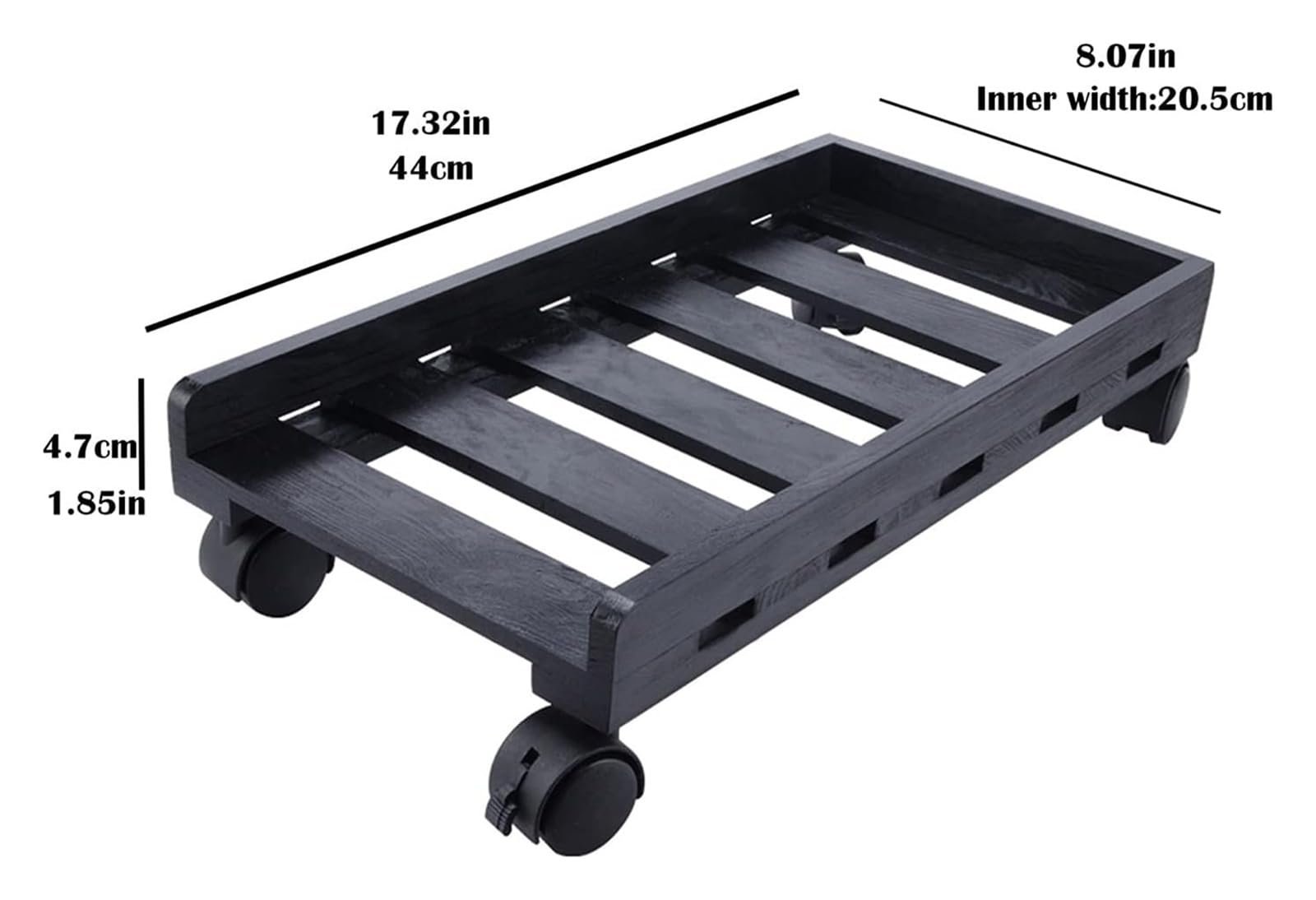 Подставка для настольного компьютера, мобильный держатель ЦП с 4-дюймовыми колесами, подходит для большинства компьютерных корпусов, держатель ПК под стол, фото №2