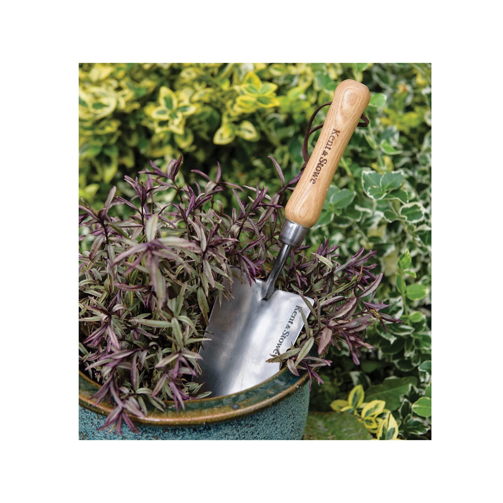 Лопата совковая Kent and Stowe Сталь нержавіюча Дерево, фото №3