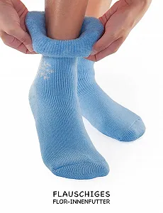 Термоноски OCERA Super, 2 пары, очень теплые зимние носки с пушистой подкладкой, мотив снежинки, TOG Full Plush, Extreme Heat, разных цветов synthetic.ua - Фото 1