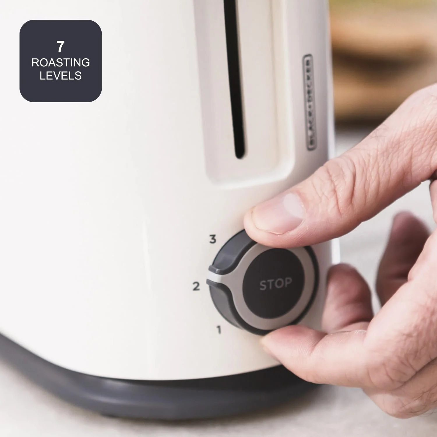 Тостер Black+Decker BXTO1001E 1000 Вт, білий, фото №4 Тостер Black+Decker BXTO1001E 1000 Вт, білий, фото №4