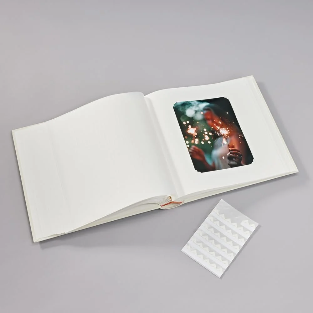 Альбом Jumbo Semikolon 30 x 30 см 100 страниц кремовый для фотографий 10 x 15 см с пергаминовой бумагой лесной зеленый, фото №2 Альбом Jumbo Semikolon 30 x 30 см 100 страниц кремовый для фотографий 10 x 15 см с пергаминовой бумагой лесной зеленый, фото №2