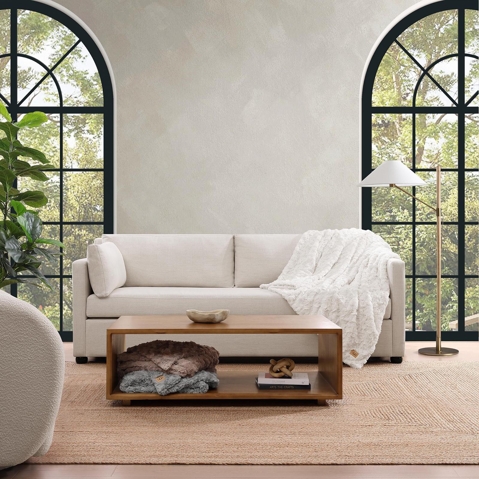 Покривало UGG Adalee М'яке штучне хутро Двостороннє, фото №2