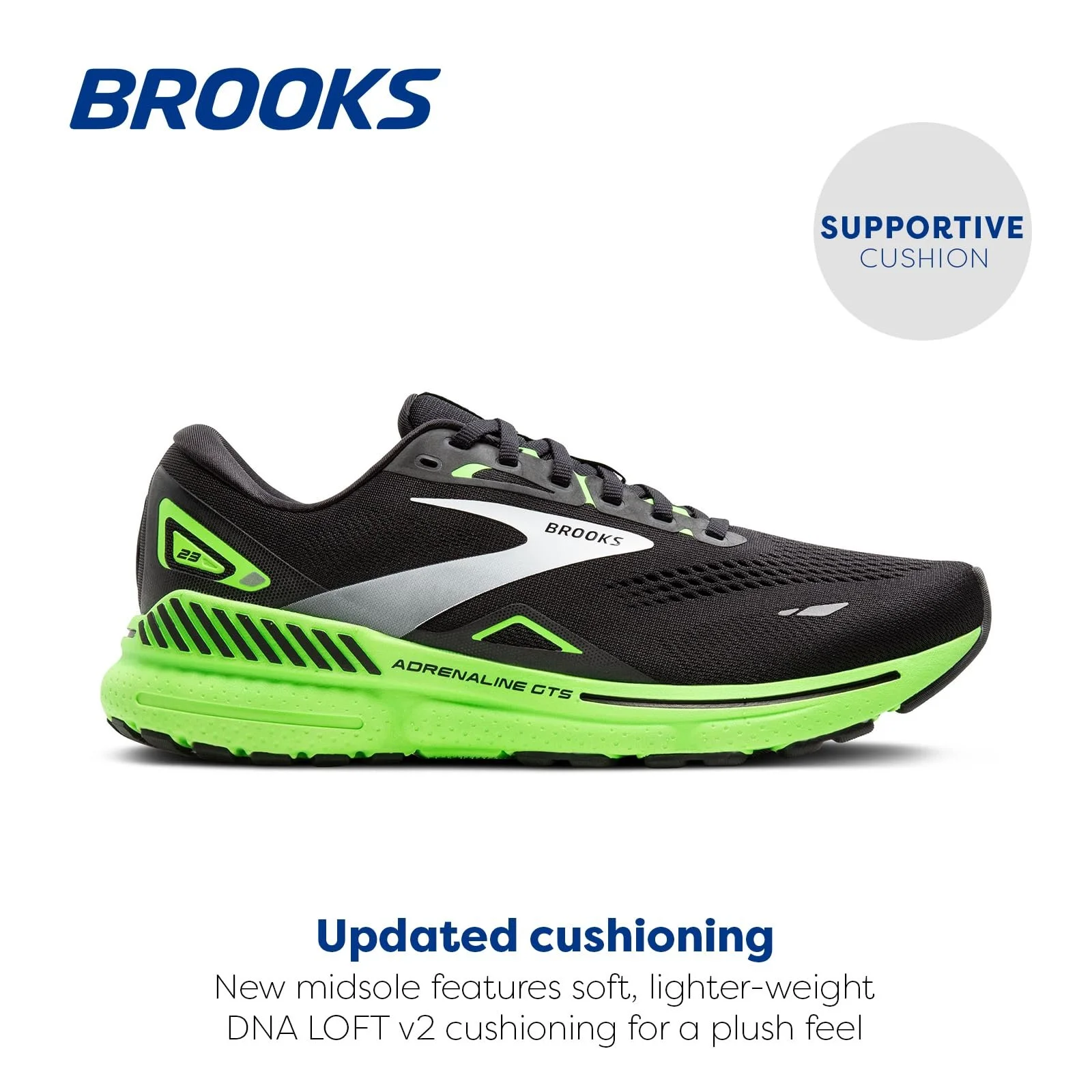 Кросівки Brooks Adrenaline Gts 23 чоловічі, фото №2 Кросівки Brooks Adrenaline Gts 23 чоловічі, фото №2
