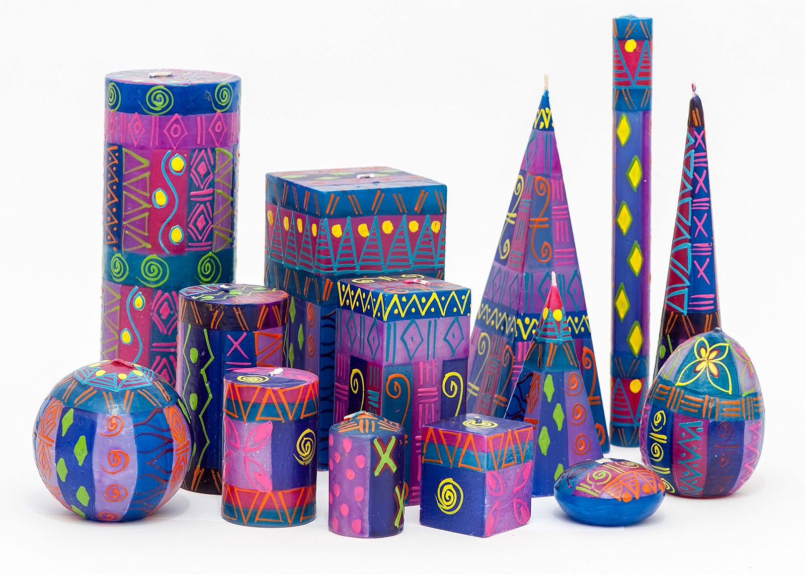 Свічка-стовпчик Kapula 'Blue Moon' 6 x 10 см, фото №2