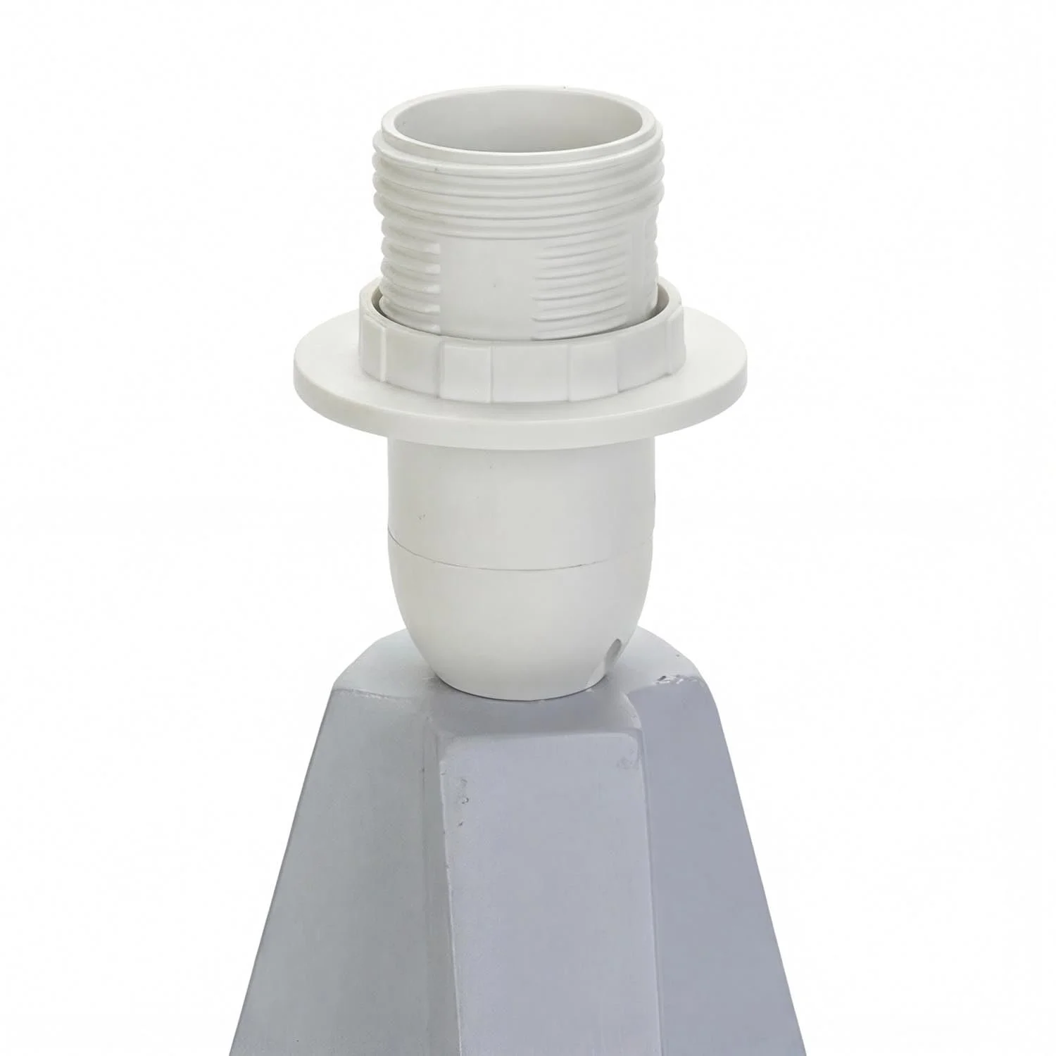 Настільна лампа Easylight Tripod Wood E14 H13 см Сіра, фото №5