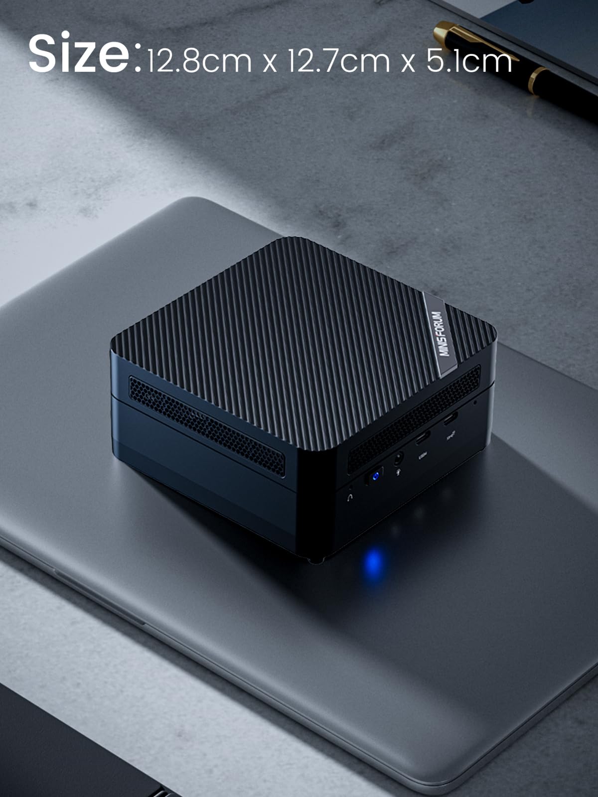 Mini ПК MINIS FORUM Venus Series UM690S 64GB RAM 1TB SSD AMD Ryzen 9 6900HX AMD Radeon 680M, фото №5