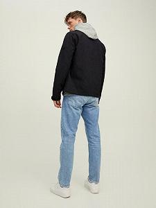 Куртка Jack&Jones COLLAR SOFTSHELL 12212364 Черный M synthetic.ua - Фото 1