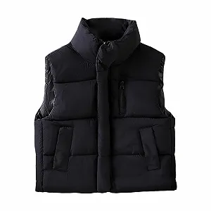 Жилет детский пуховый Generisch зимний теплый безрукавка для активного отдыха на открытом воздухе - Фото 1