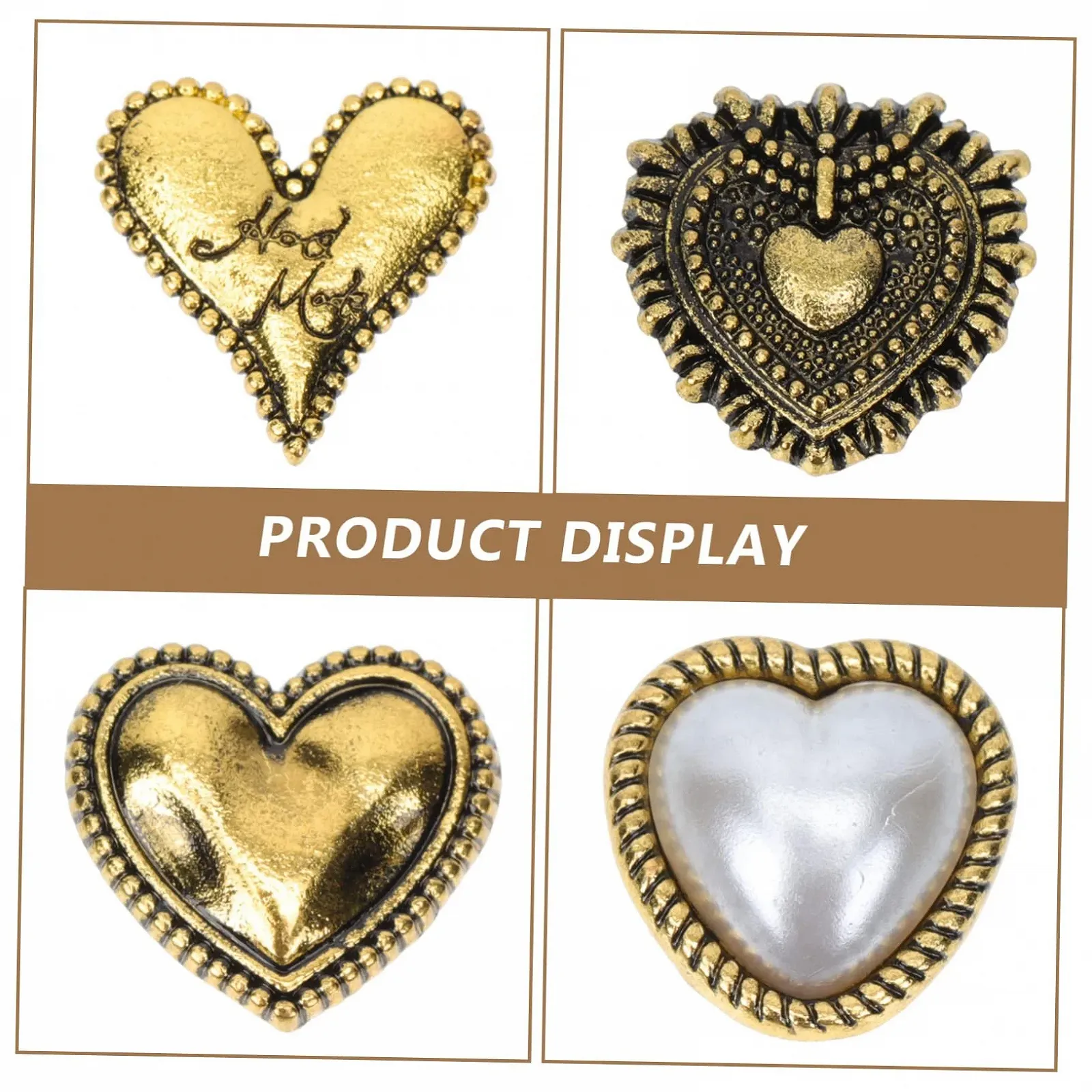 Украшение для маникюра Ретро Винтажные стеклянные украшения Жемчужные подвески Винтажный декор Драгоценные камни Камни Стразы для ногтей Плоские блестки DIY для ногтей, 40 шт, фото №6