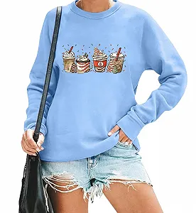 Рождественский свитшот Кофе - Фото 1