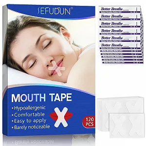 Смужки для рота для покращення нічного сну, Зменшення дихання ротом, Анти храп - Фото 1