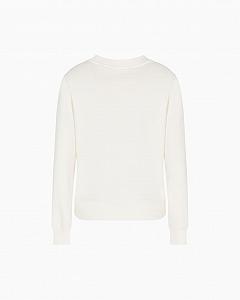 Свитшот Armani Exchange Женский С длинными Рукавами Круглый Воротник Логотип Спереди synthetic.ua - Фото 1