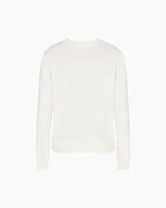 Свитшот Armani Exchange Женский С длинными Рукавами Круглый Воротник Логотип Спереди synthetic.ua - Фото 1