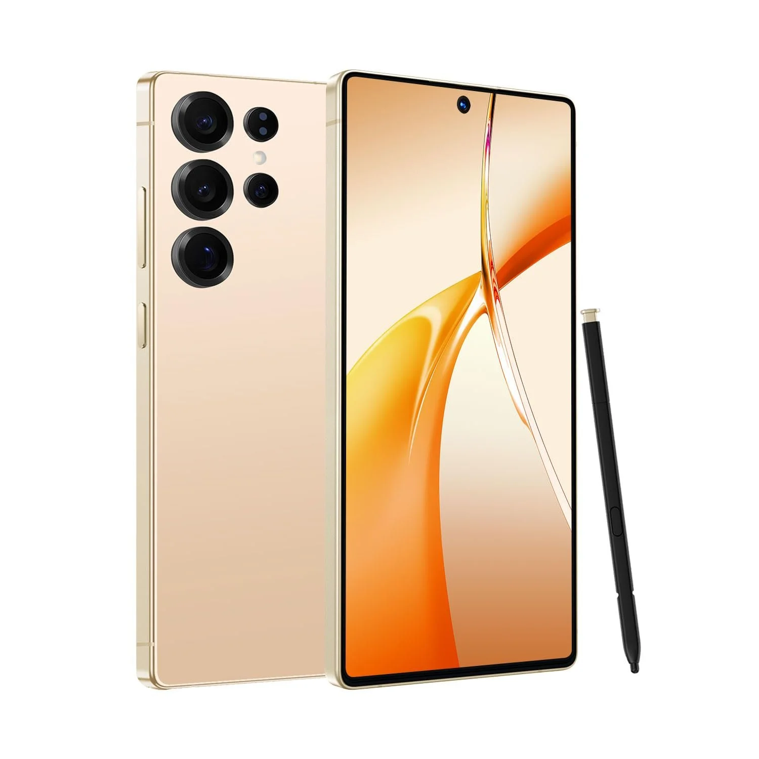 Смартфон 6.56'' 3ГБ RAM 128ГБ ROM 4G LTE 8-ядерний Android Золотий, фото №1