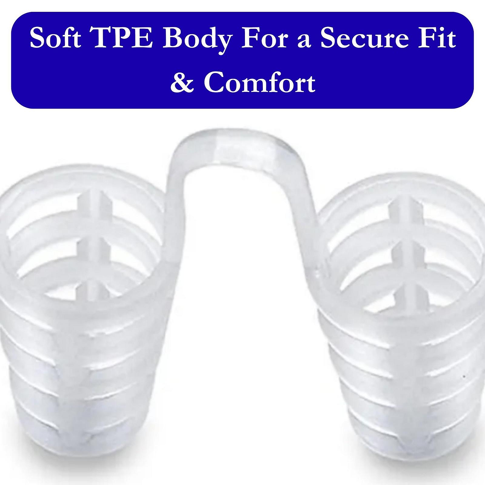 Відкривачки для носа проти хропіння Silicone Mesh 4 розміри з сітчастим мішком для зберігання та інструкціями, фото №5