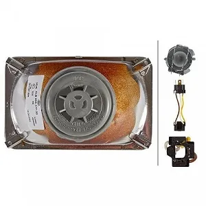 Вставка основної фари HELLA 1LB 003 177-301 для TEREX передня synthetic.ua - Фото 1